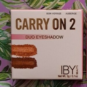IBY Beauty Carry On 2 Duo Eye Shadow 3g. New Travel Size